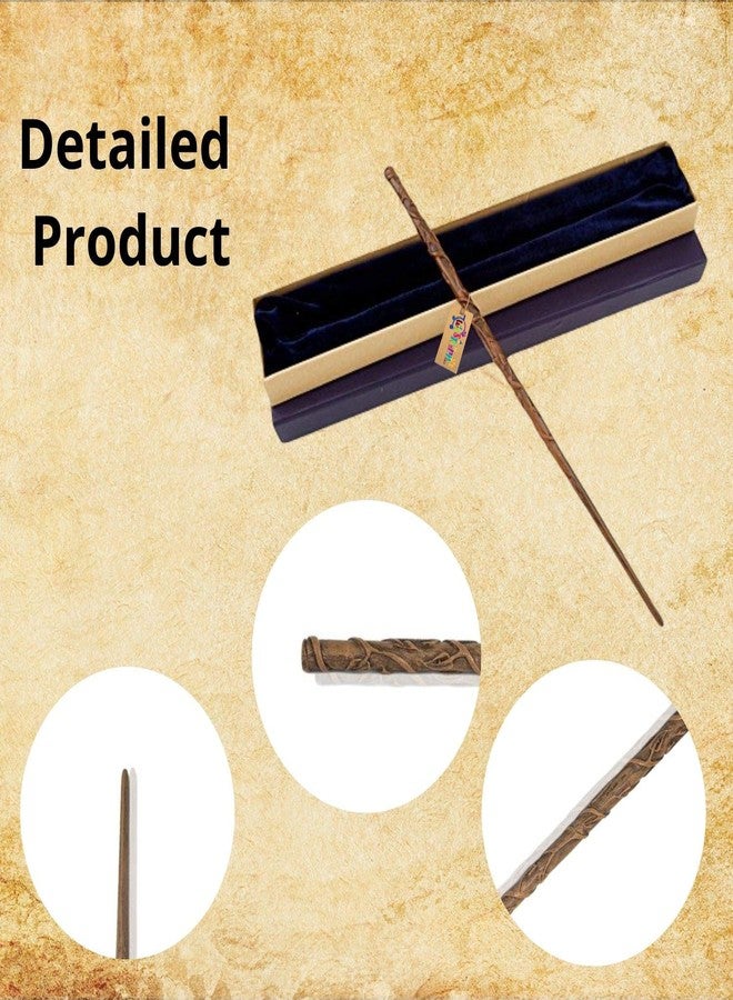 Western Era Classic Handcrafted Hermione Magic Sorcerer’s Granger Wand | Elegant Wizard Stick Collectible Cum Cosplay Accessory (34 CMs Length) - Image 5